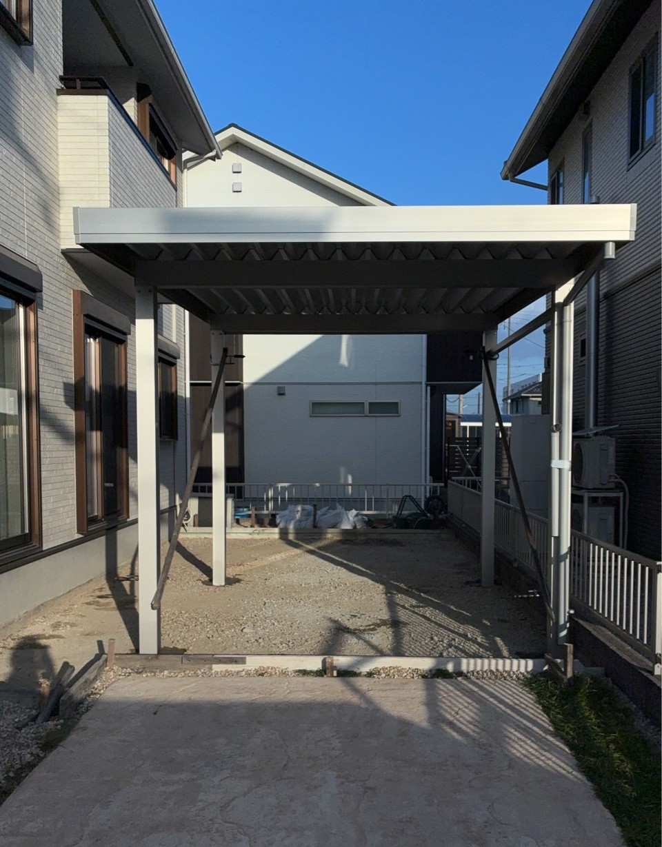 カーポート工事  ジーポートプロ １台用 画像