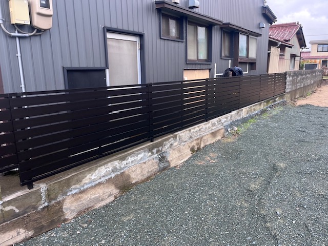 フェンス工事 画像