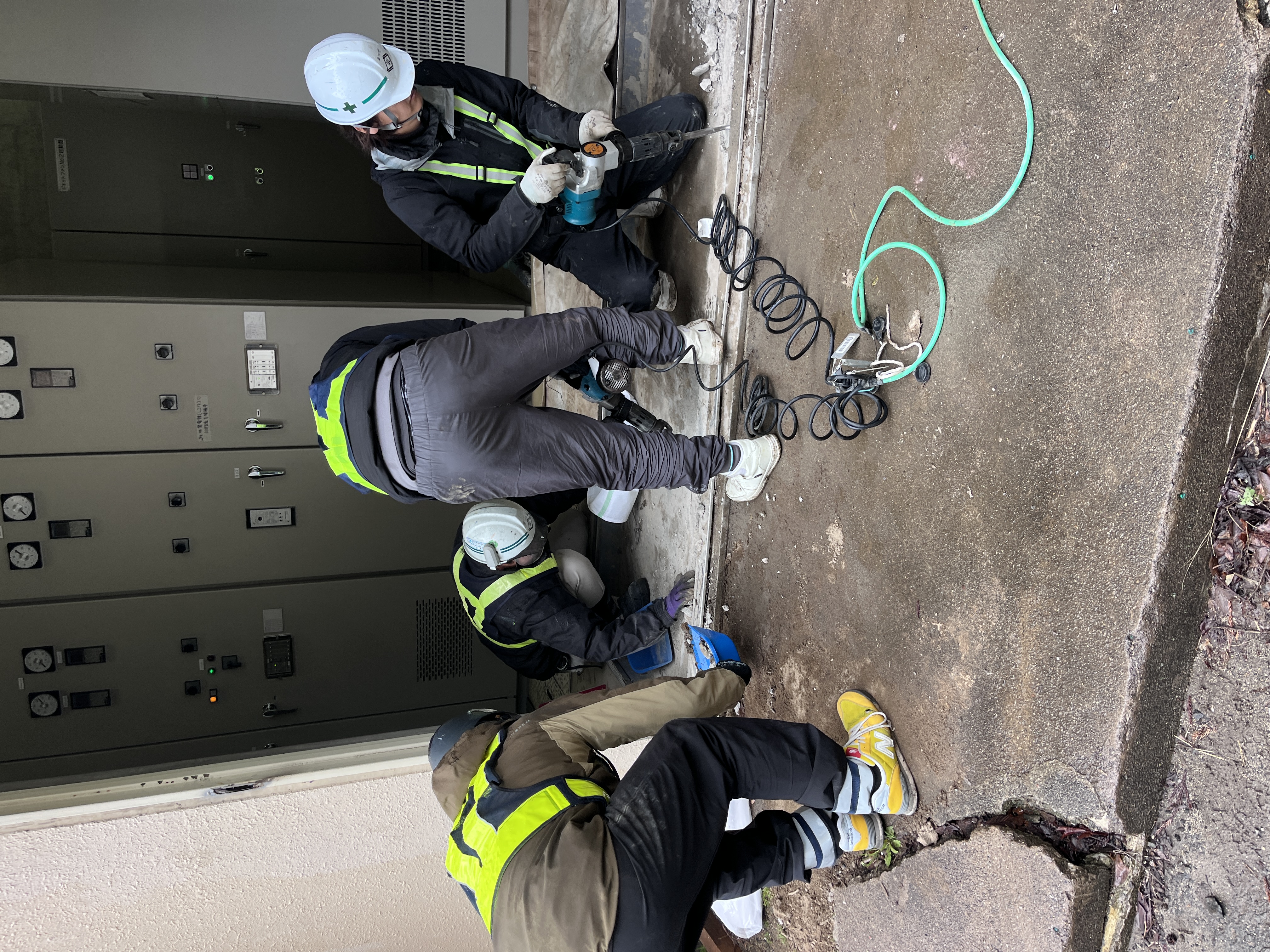 スチールドア取替工事 画像