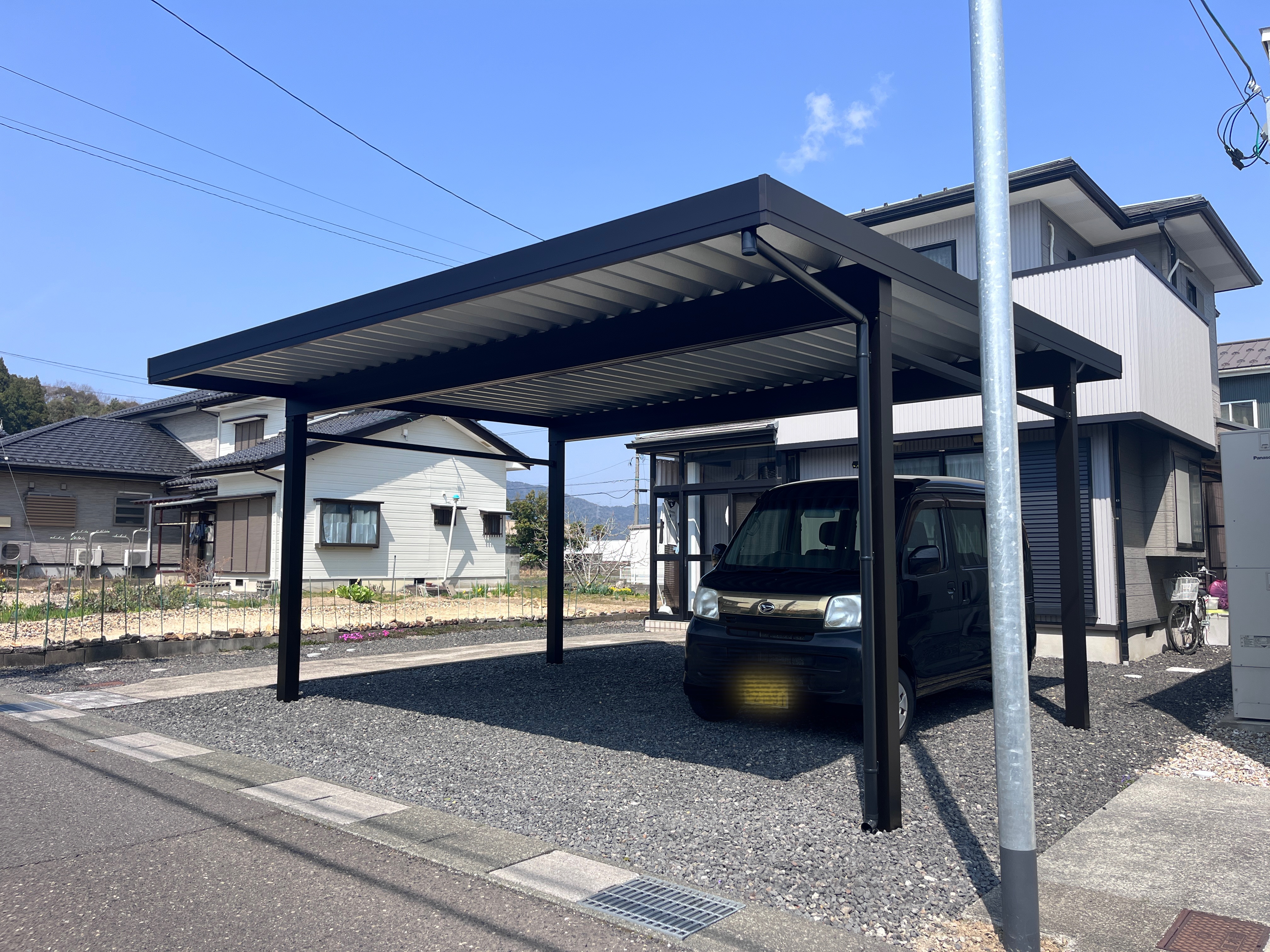 2台用カーポート 画像