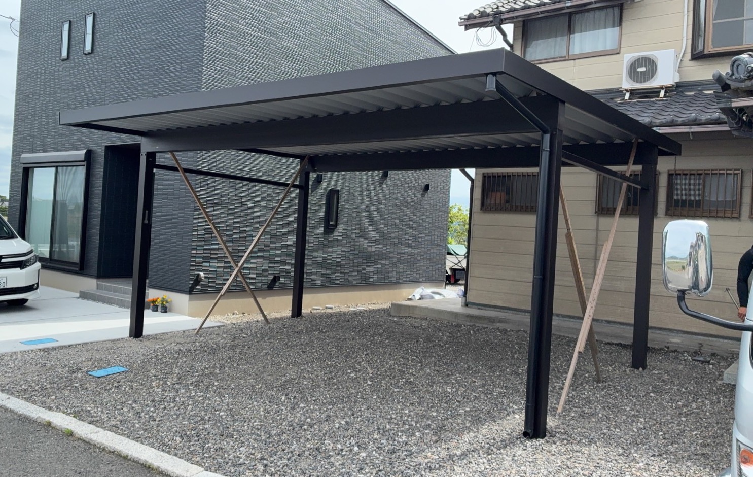 2台用カーポート 画像