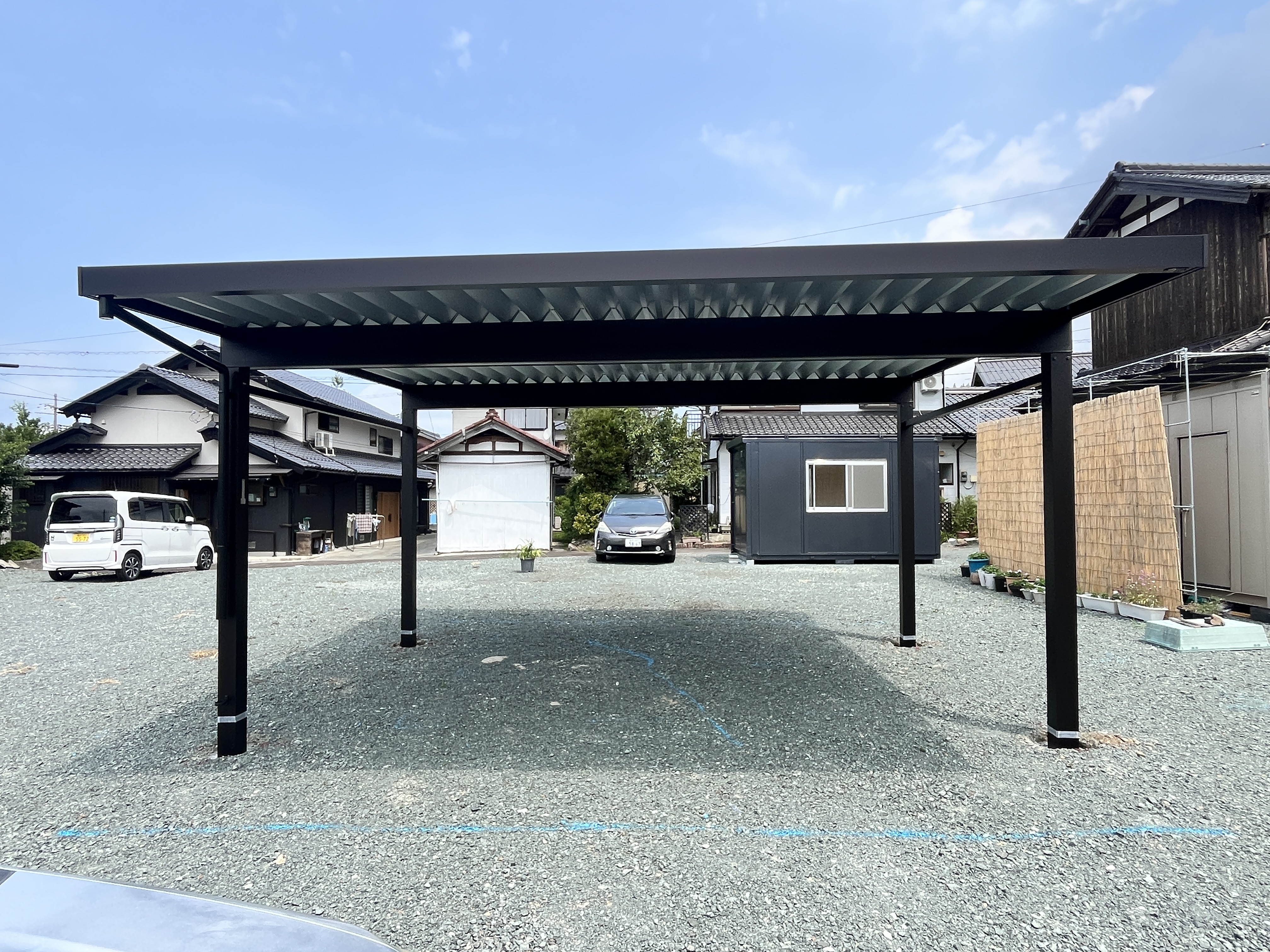 カーポート2台用  5555サイズ 画像