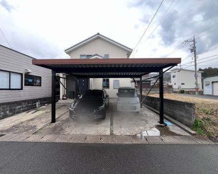 カーポート　幕板木目 アイキャッチ画像