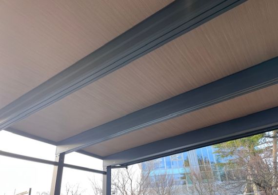 カーポート　軒天パネル貼り アイキャッチ画像