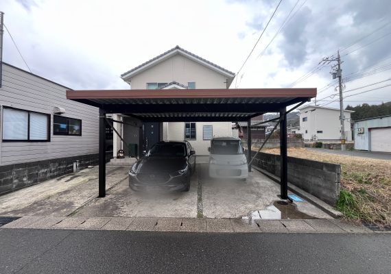 カーポート　幕板木目 アイキャッチ画像