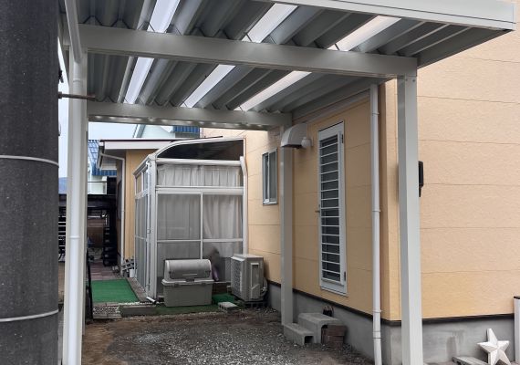 明かり取り付きカーポート アイキャッチ画像