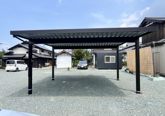 カーポート2台用  5555サイズ アイキャッチ画像